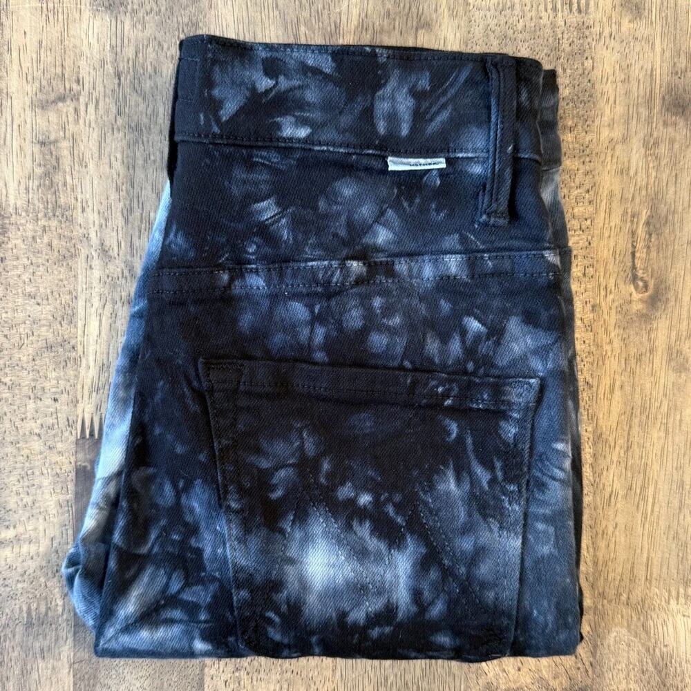 MOTHER Jeans Super Swooner Winding Path Shibori Tie-Dye High-Rise Denim Size 26 - Picture 10 of 11